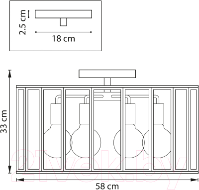 Люстра Lightstar Genni 798281 (MX7961-8A)
