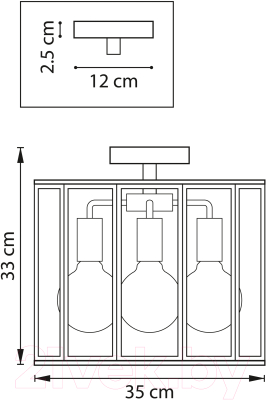 Люстра Lightstar Genni 798231 (MX7961-3A)