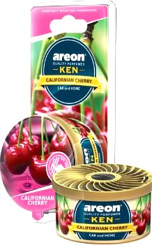 Ароматизатор автомобильный Areon Ken Blister Californian Cherry / AKB18 - фото