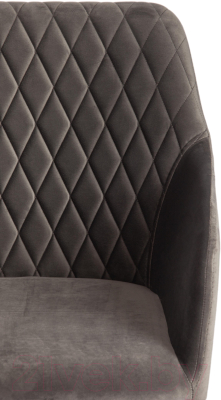 Стул Tetchair Bremo ткань/металл (серый Barkhat 26/черный)