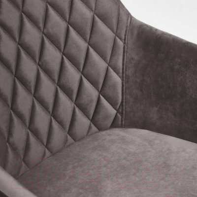 Стул Tetchair Bremo (ткань/металл,темно-серый Barkhat 14/черный)