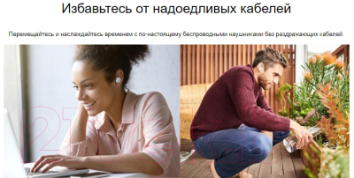 Беспроводные наушники JVC HA-A11T-WN-E