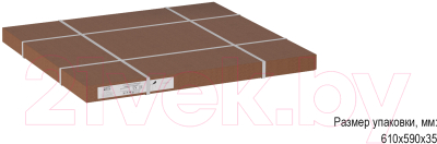 Журнальный столик Калифорния мебель Рикон Страйп (гранж)