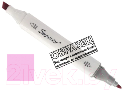 Маркер перманентный Superior Двусторонний 138 - фото