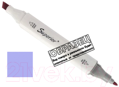 Маркер перманентный Superior Двусторонний 145 - фото