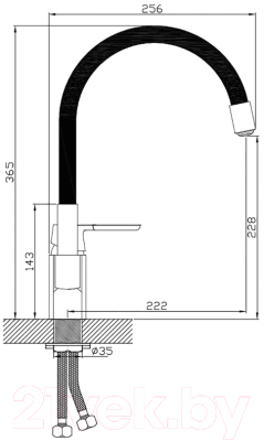 Смеситель Diadonna D87-437114B