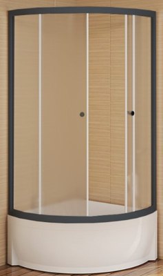 Душевой уголок Radomir 100 / 1-03-6-0-0-0041 (матовое стекло)