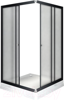 Душевой уголок Radomir 100x110 L / 1-03-6-1-0-1231 (матовое стекло) - фото