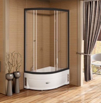 Душевой уголок Radomir 120x80 R / 1-03-6-2-0-0090 (прозрачное стекло)