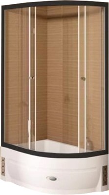 Душевой уголок Radomir 120x80 L / 1-03-6-1-0-0090 (прозрачное стекло) - фото