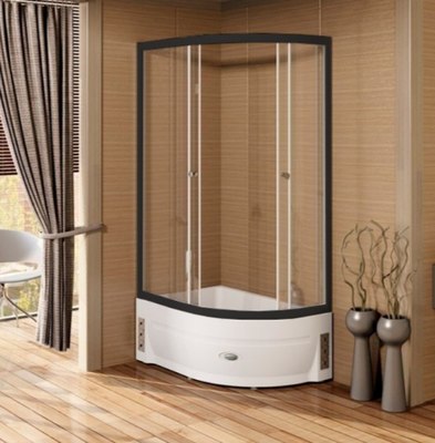 Душевой уголок Radomir 120x80 L / 1-03-6-1-0-0090 (прозрачное стекло)