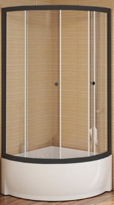 Душевой уголок Radomir 100 / 1-03-6-0-0-0040 (прозрачное стекло)