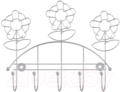 Вешалка для ванной Мультидом Ромашка / AN52-74 - фото