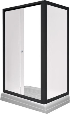 Душевой уголок Radomir Верчелли L / 1-03-6-1-0-0121 (матовое стекло) - фото