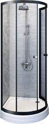 Душевой уголок Radomir Стронг 110 / 1-03-6-0-0-1820 (прозрачное стекло) - фото