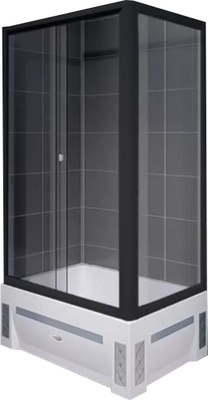 Душевой уголок Radomir Верчелли L / 1-03-6-1-0-0130 (прозрачное стекло) - фото