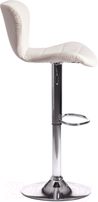 Стул барный Tetchair Avionic (металл/экокожа, белый/хром)