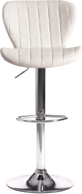 Стул барный Tetchair Avionic (металл/экокожа, белый/хром)