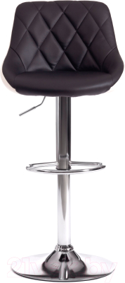 Стул барный Tetchair Messy (металл/экокожа, черный/белый/хром)