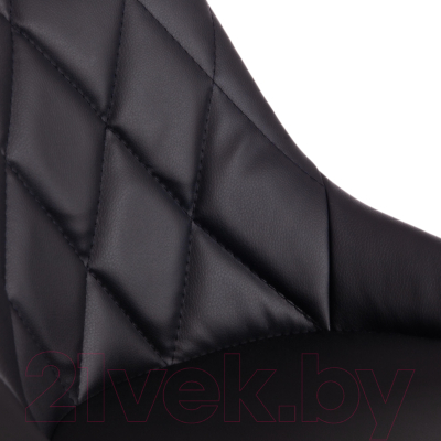 Стул барный Tetchair Messy (металл/экокожа, черный/белый/хром)