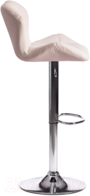 Стул барный Tetchair Biaggio (металл/экокожа, белый/хром)