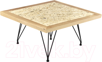 Журнальный столик Sheffilton SHT-TU29/H36/70/70 Дуб/OSB - фото