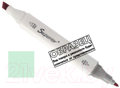 Маркер перманентный Superior Двусторонний 171 - фото