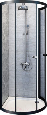 Душевой уголок Radomir Стронг 110 / 1-09-6-0-0-1820 (прозрачное стекло) - фото