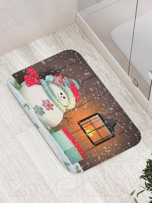 Коврик для ванной JoyArty Ночной огонек / bath_20314