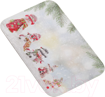 Коврик для ванной JoyArty Зимние празднования / bath_21492 - фото