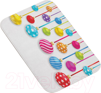 Коврик для ванной JoyArty Веселые шарики / bath_21505 - фото