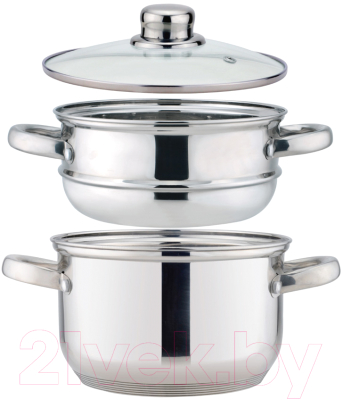 Кастрюля-пароварка Agness 933-500