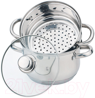 Кастрюля-пароварка Agness 933-500