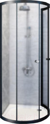 Душевой уголок Radomir 100 / 1-09-6-0-0-1811 (матовое стекло) - фото