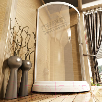 Душевой уголок Radomir 100 / 1-09-1-0-0-0031 (матовое стекло)