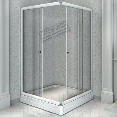 Душевой уголок Radomir 90x100 / 1-09-1-0-0-1211 (матовое стекло)