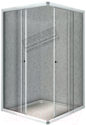 Душевой уголок Radomir 100x110 / 1-09-1-0-0-1231 (матовое стекло) - фото