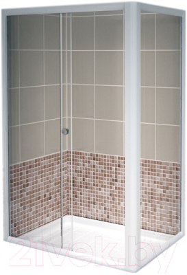 Душевой уголок Radomir Верчелли / 1-09-1-0-0-0120 (прозрачное стекло) - фото