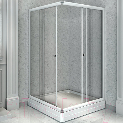 Душевой уголок Radomir 90 / 1-09-1-0-0-1180 (прозрачное стекло)