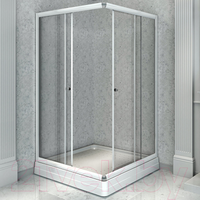 Душевой уголок Radomir 90x110 / 1-09-1-0-0-1220 (прозрачное стекло)