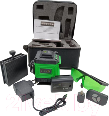 Лазерный нивелир Zitrek LL12-GL-Cube / 065-0168 - фото