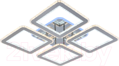 Потолочный светильник Aitin-Pro L8417/4A (хром RGB) - фото