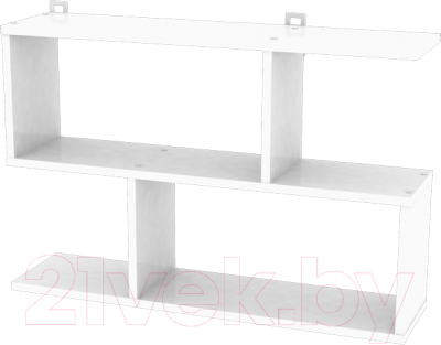 Полка Eligard Dakota тип 3 (белый) - фото