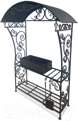 Мангал СтальСнабДизайн Стационарный МК-3