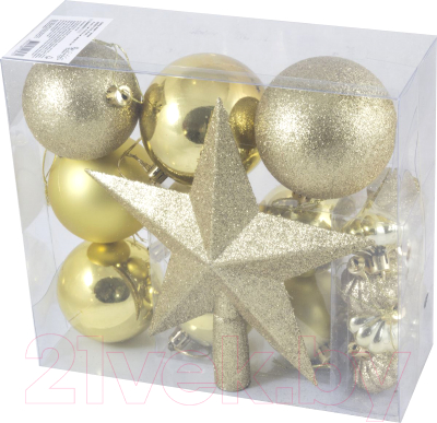 Набор шаров новогодних Волшебная страна SYCB17-518 / 003373 - фото