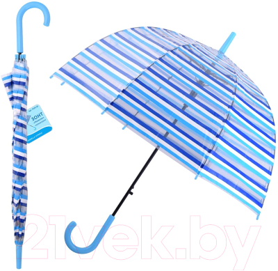 Зонт-трость Мультидом Полоски / FX24-34