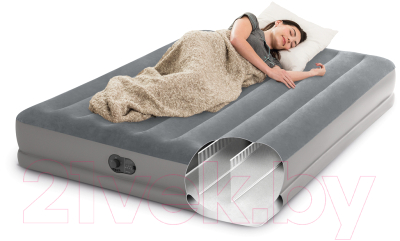 Надувная кровать Intex Prestige Mid-Rise Airbeds With USB Pump / 64114