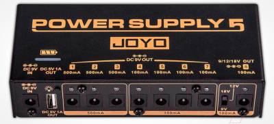 Блок питания для педалей и процессоров Joyo JP-05