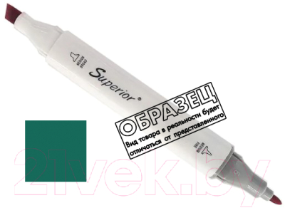 Маркер перманентный Superior Двусторонний 53 - фото