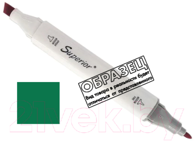 Маркер перманентный Superior Двусторонний 54 - фото